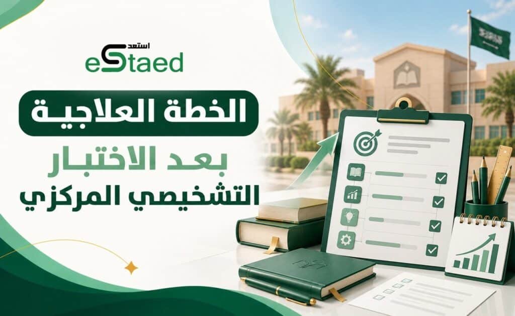 الخطة العلاجية بعد الاختبار التشخيصي المركزي